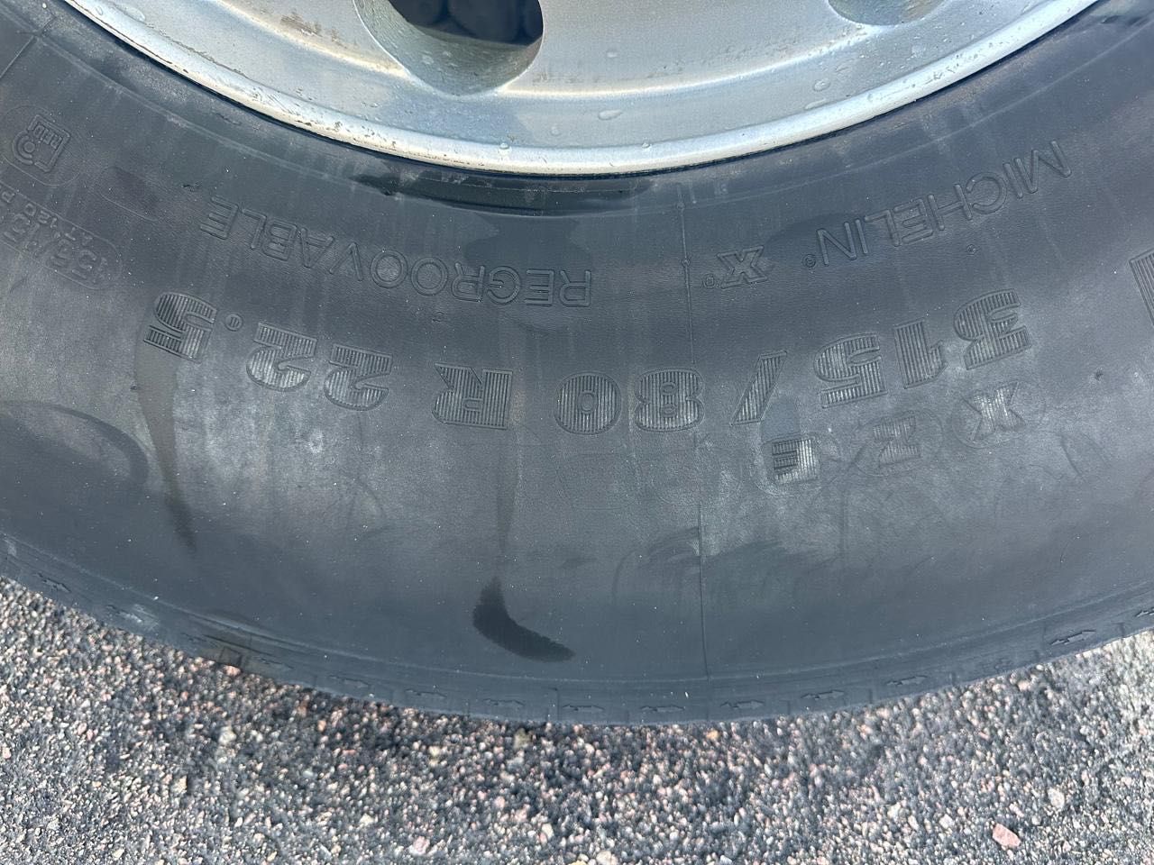 Продам шини 315/80/22.5 Michelin