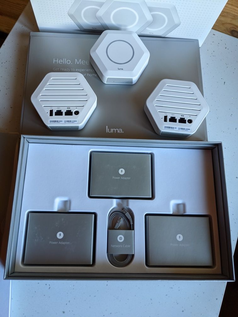 Luma wifi mesh system