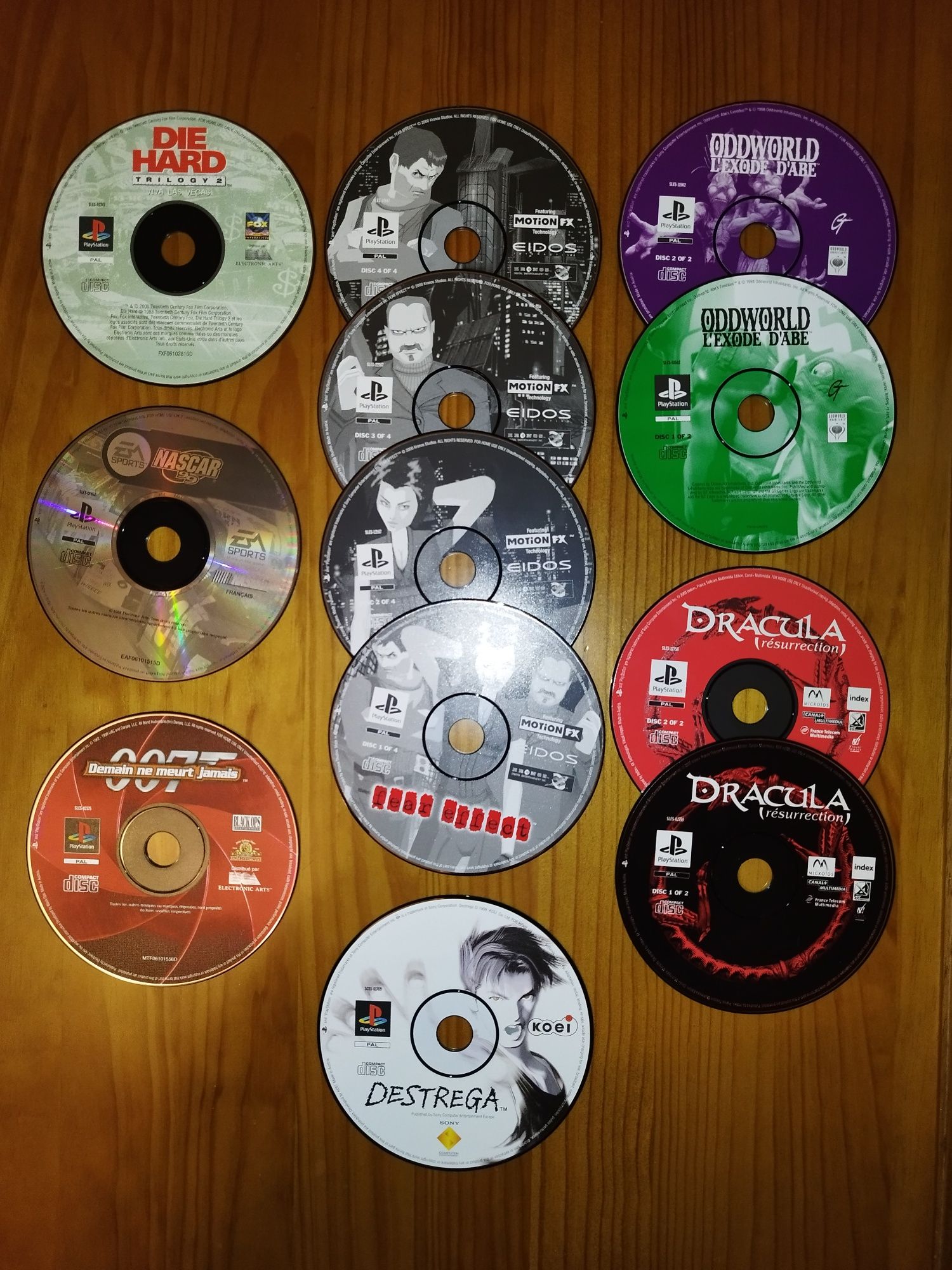 Lote de jogos PlayStation 1