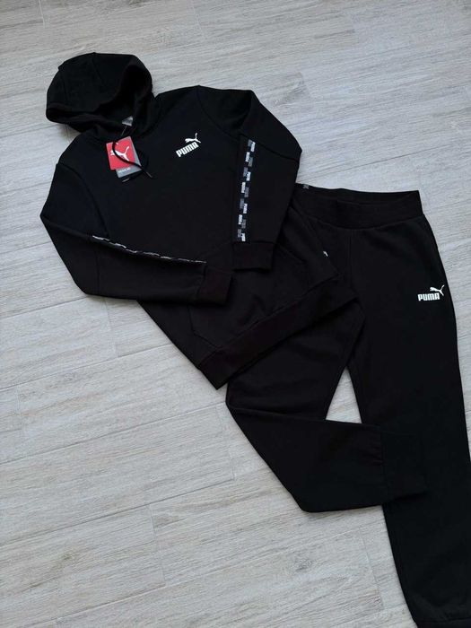 США! Жіночі спортивні костюми Puma Power Tape Оригінал! На флісі! XS