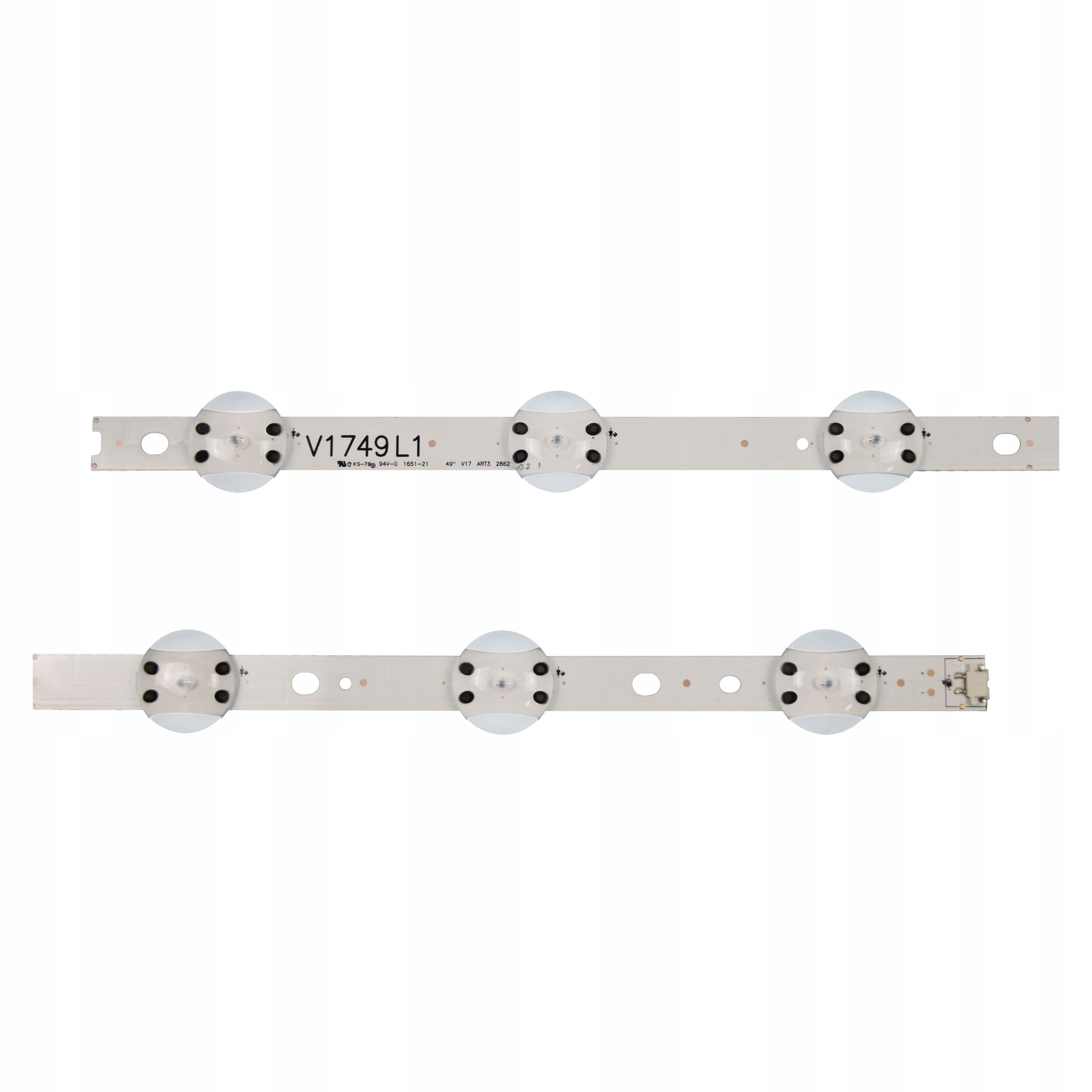 Listwy Led V1749L1 + V1749R1 Lg 49Uj670V 49Uj701V