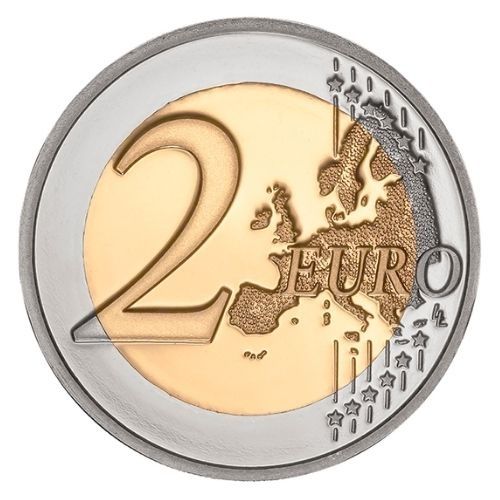 Moeda comemorativa 2€ - Centenário da Travessia do Atlântico-Sul 2022