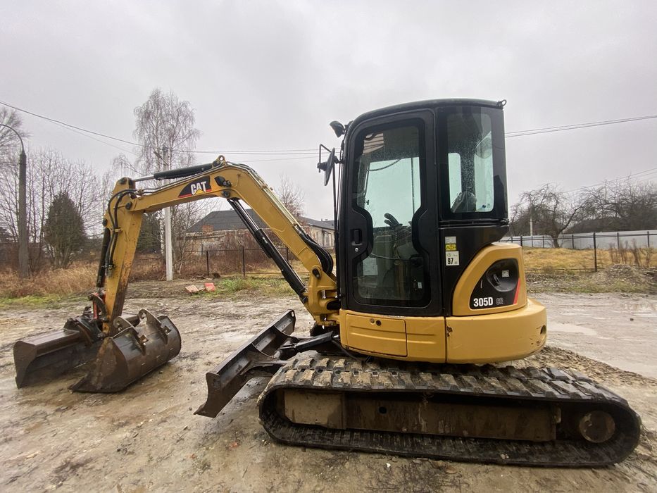 міні екскаватор cat 305 d cr