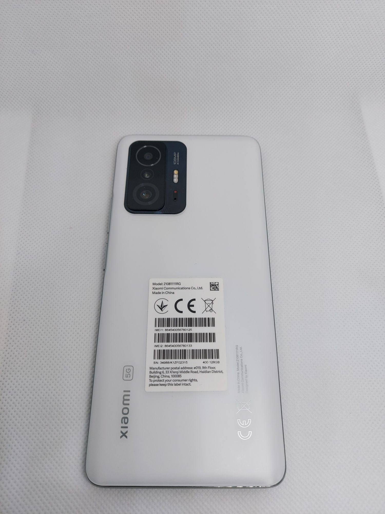 Xiaomi 11T 5G 8/128Gb White