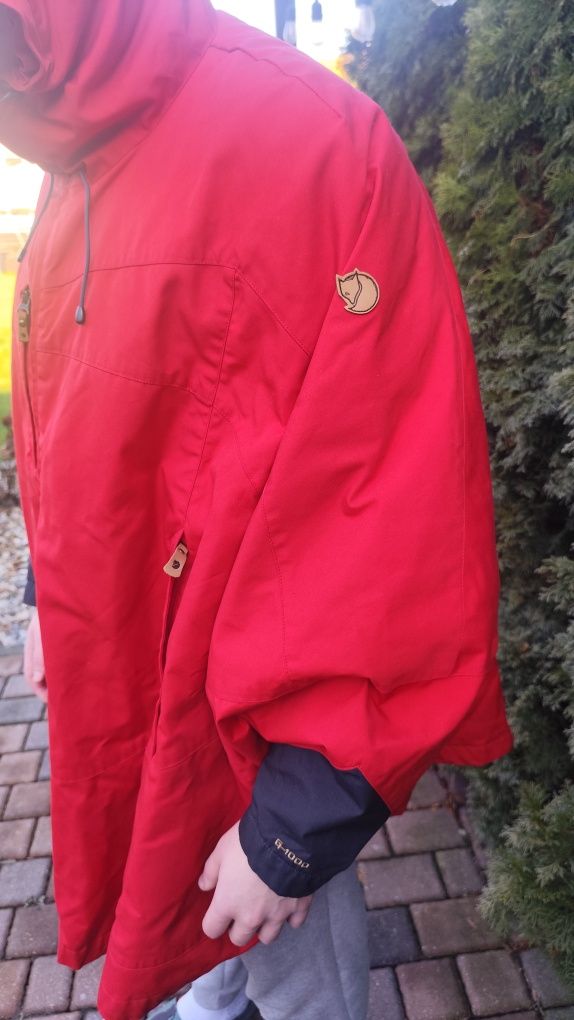 Peleryna Fjällräven Luhkka G-1000 ponczo wodoodporna Windstopper membr