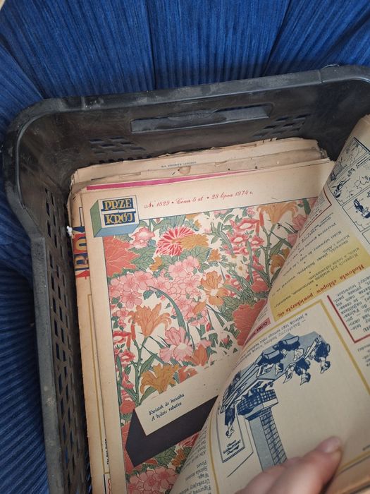 Przekrój oraz Stolica gazety z lat 1974/1978 całą skrzynka