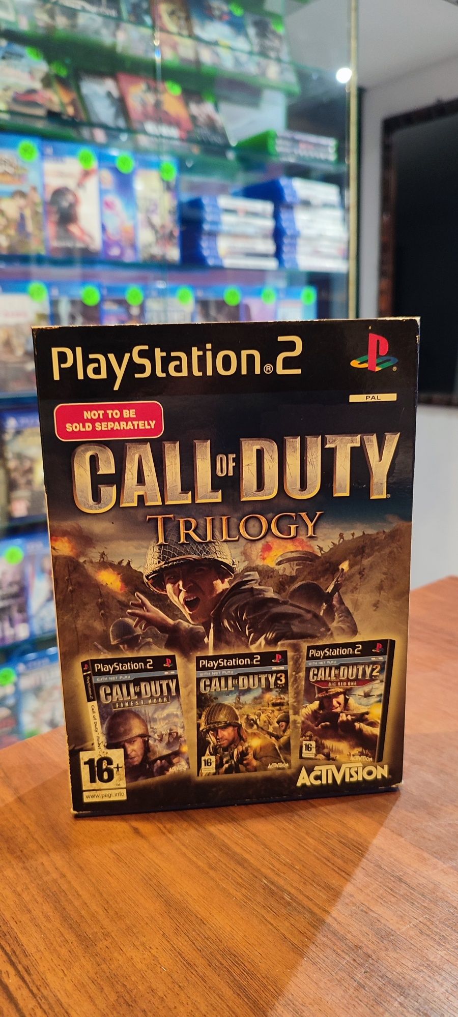 Call of Duty Trylogia PS2 kolekcja trilogy sklep wysyłka wymiana