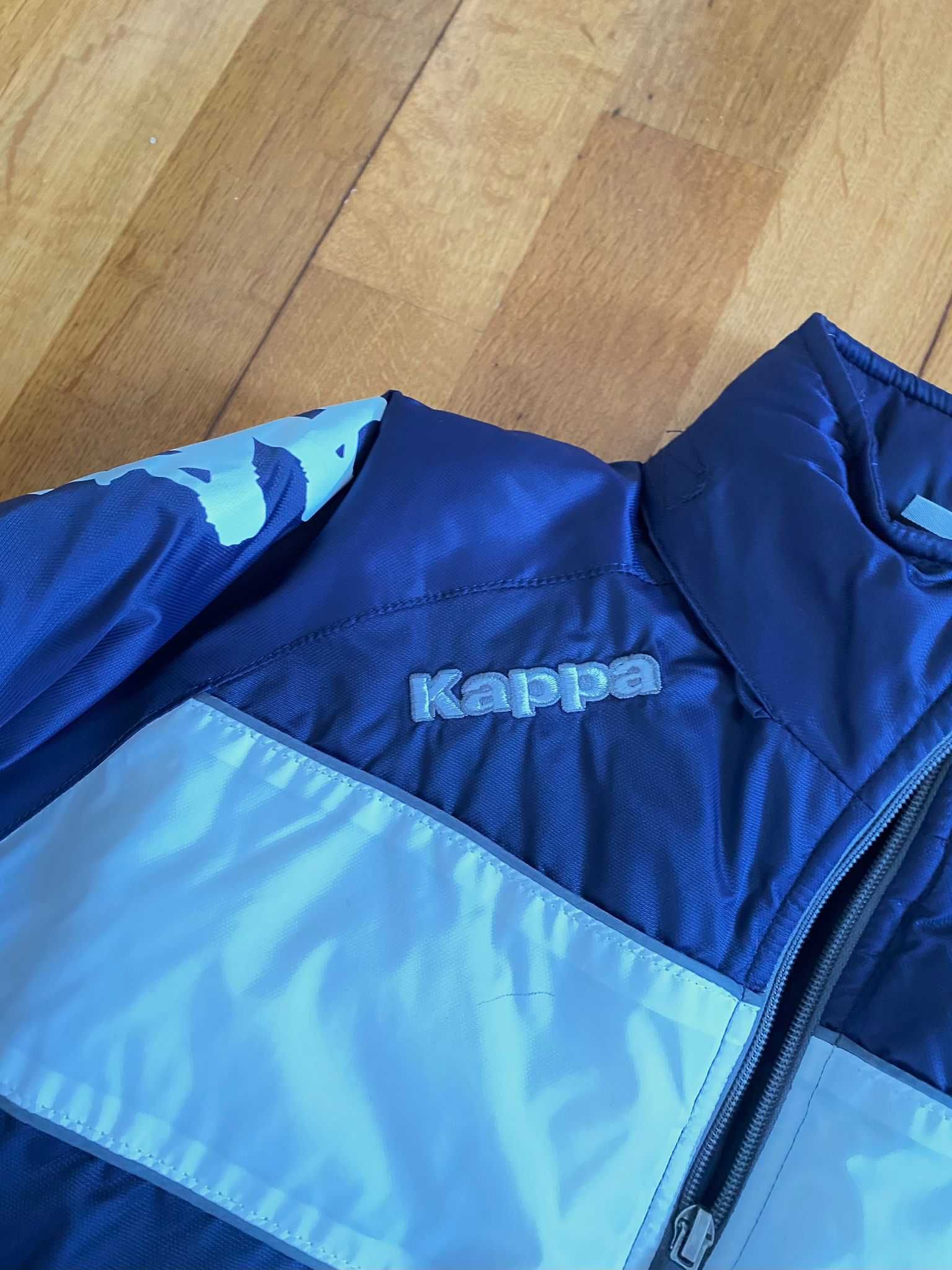 Kispo azul da kappa com carapuço interior