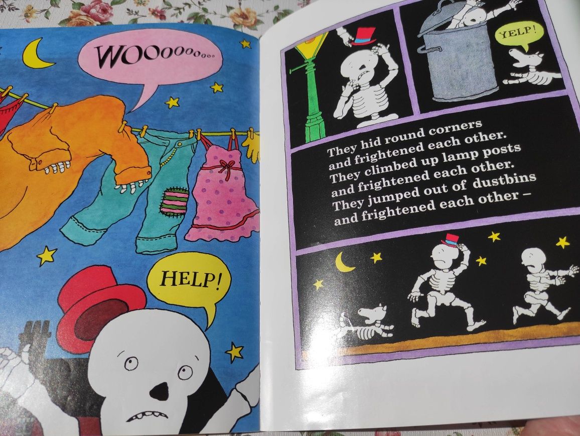 Książka dla dzieci Funnybones po angielsku