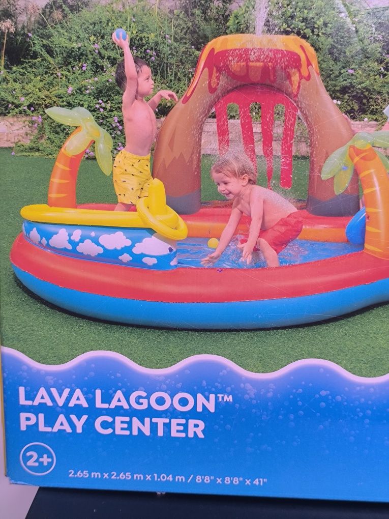 Bestway lava lagoon  wodny plac zabaw