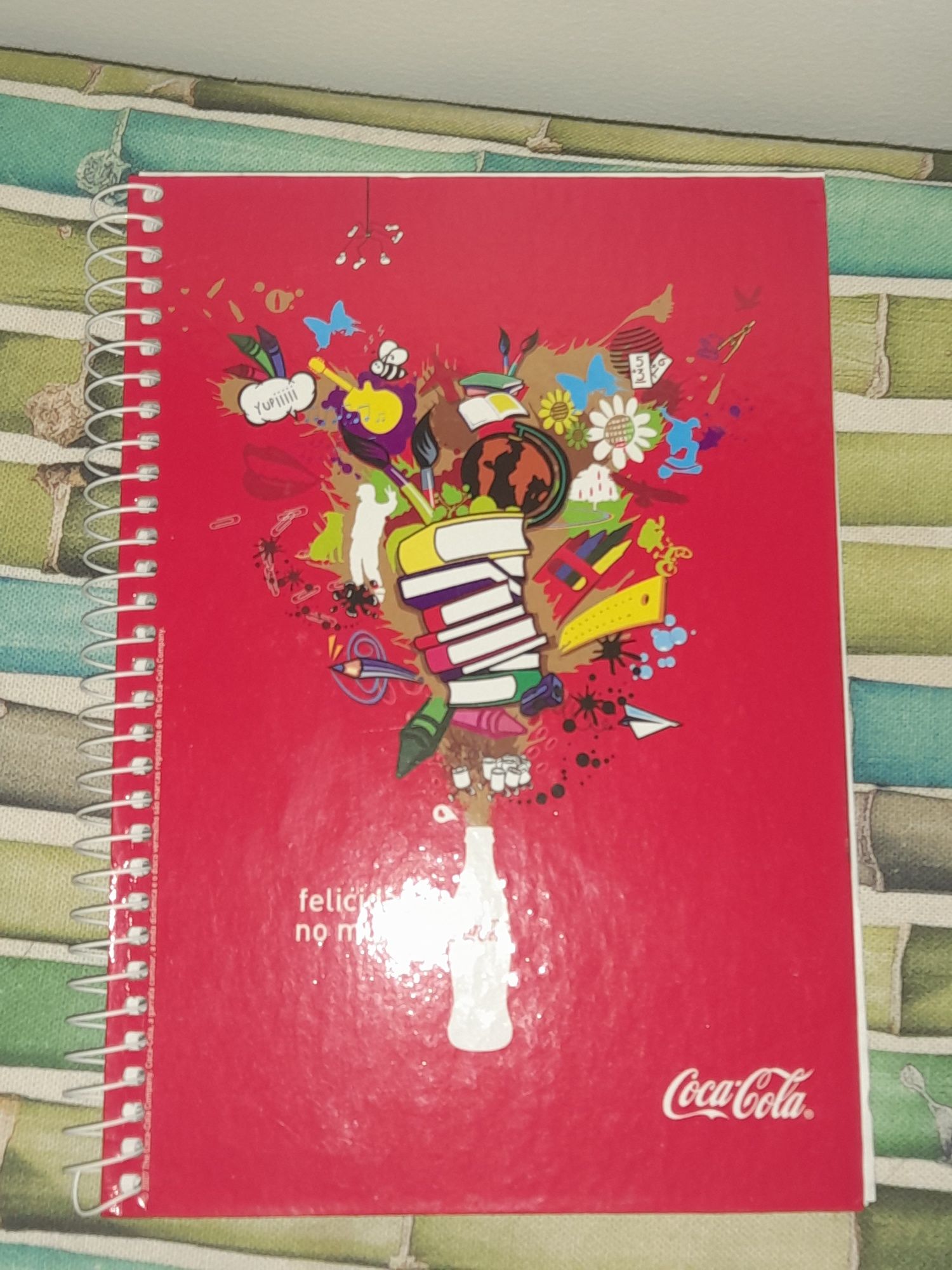 Bloco de notas Coca-Cola