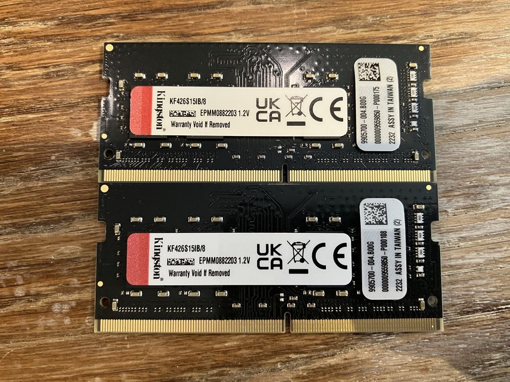 Kingston Fury 2x8GB DDR4 2666 CL15