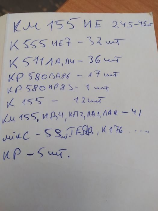 Радіодеталі.мікросхеми.радиодетали