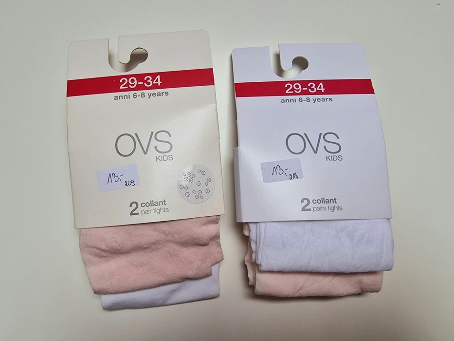 4pak rajstopy dla dziewczynki rozmiar 29-34 (6-8 lat)