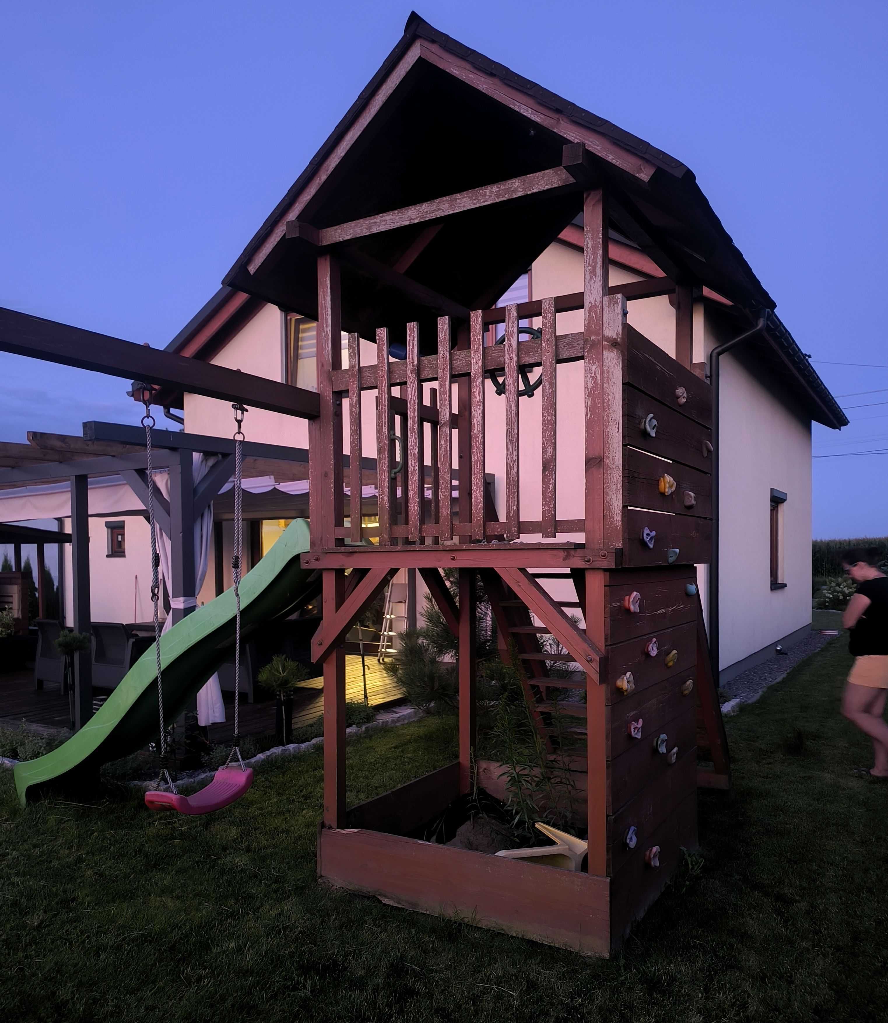 DUŻY plac zabaw, domek dla dzieci. SOLIDNE materiały