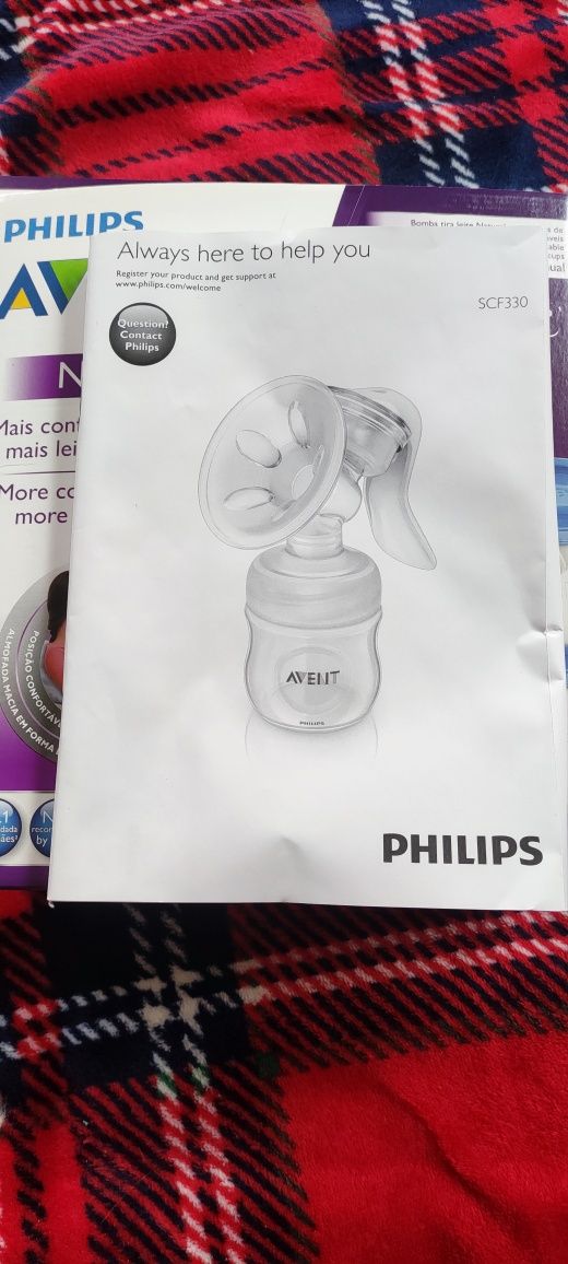 Bomda extração leite manual Philips avent