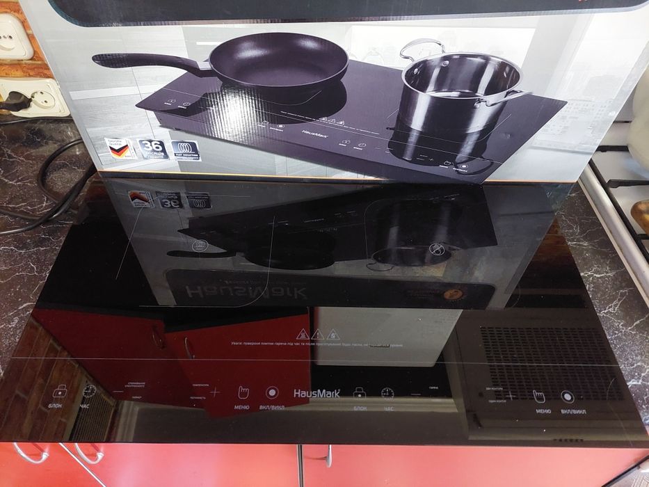 Варочная поверхность комбинированная электро+индукция