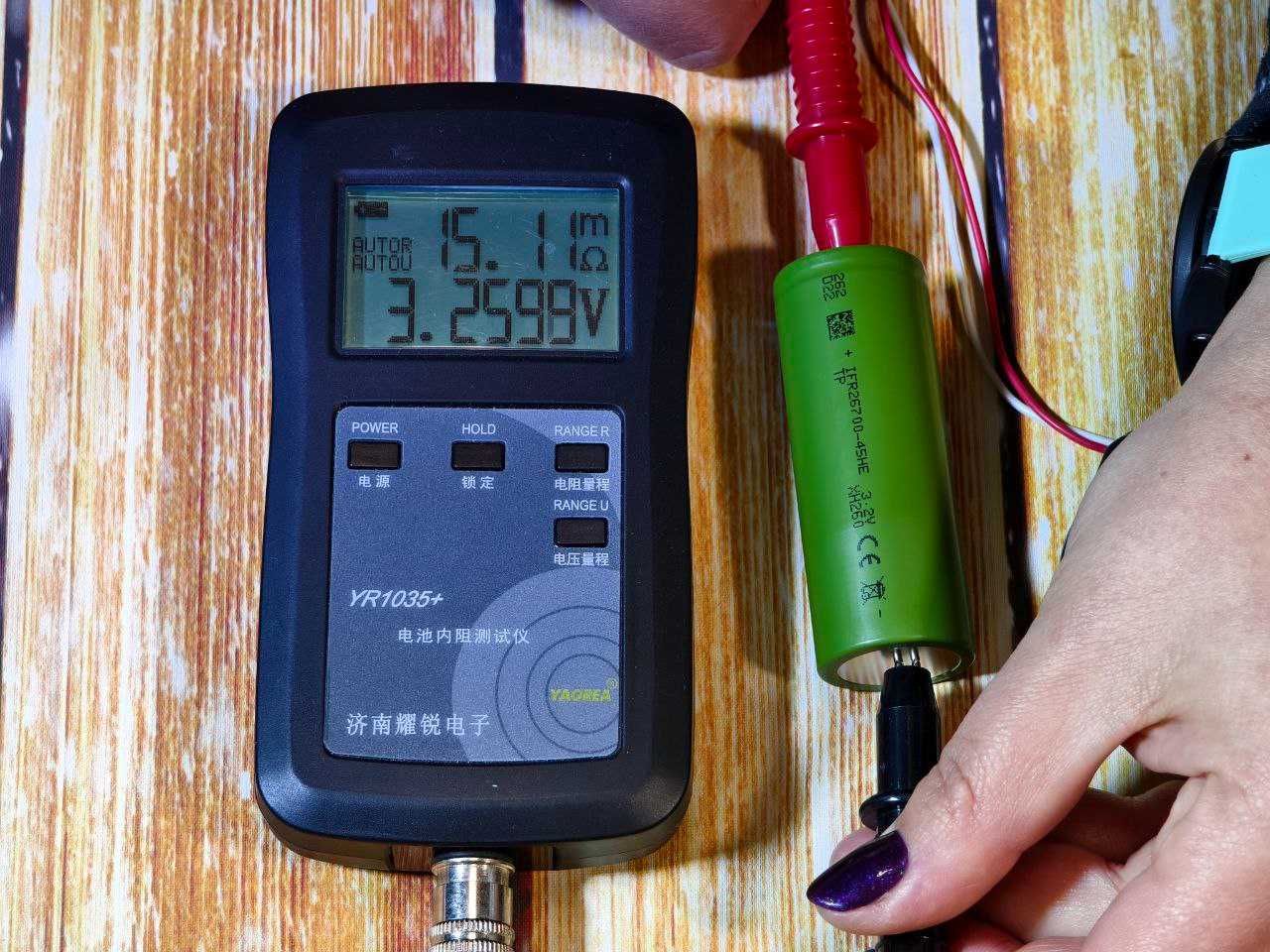 Акумулятор Tenpower залізо-фосфатні 26700-45HE 4500mAh LiFePO4