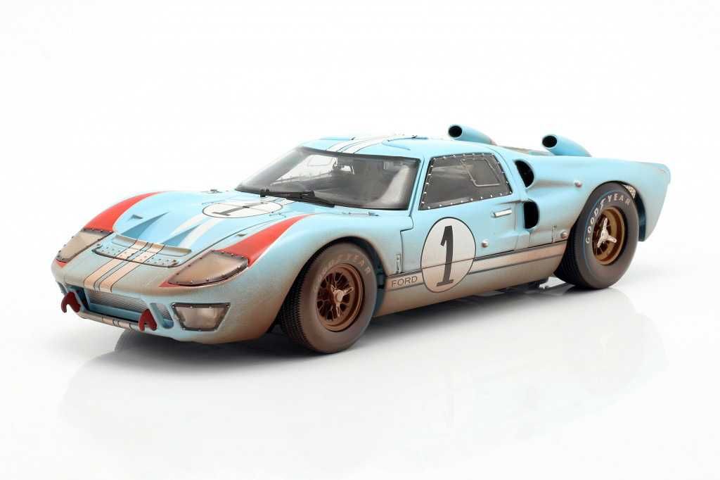 1:18 Shelby Collectibles Ford GT40 MK II #1 24h LeMans 1966 (dirty)