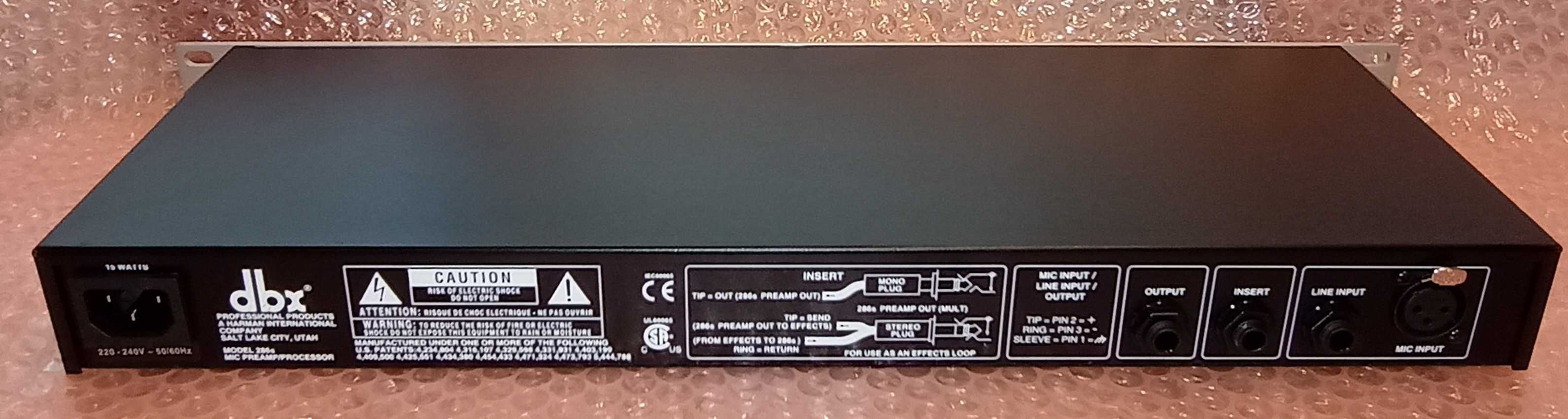 DBX 286s (DBX286SV-EU) мікрофонний перепідсилювач,процесор,стан нового