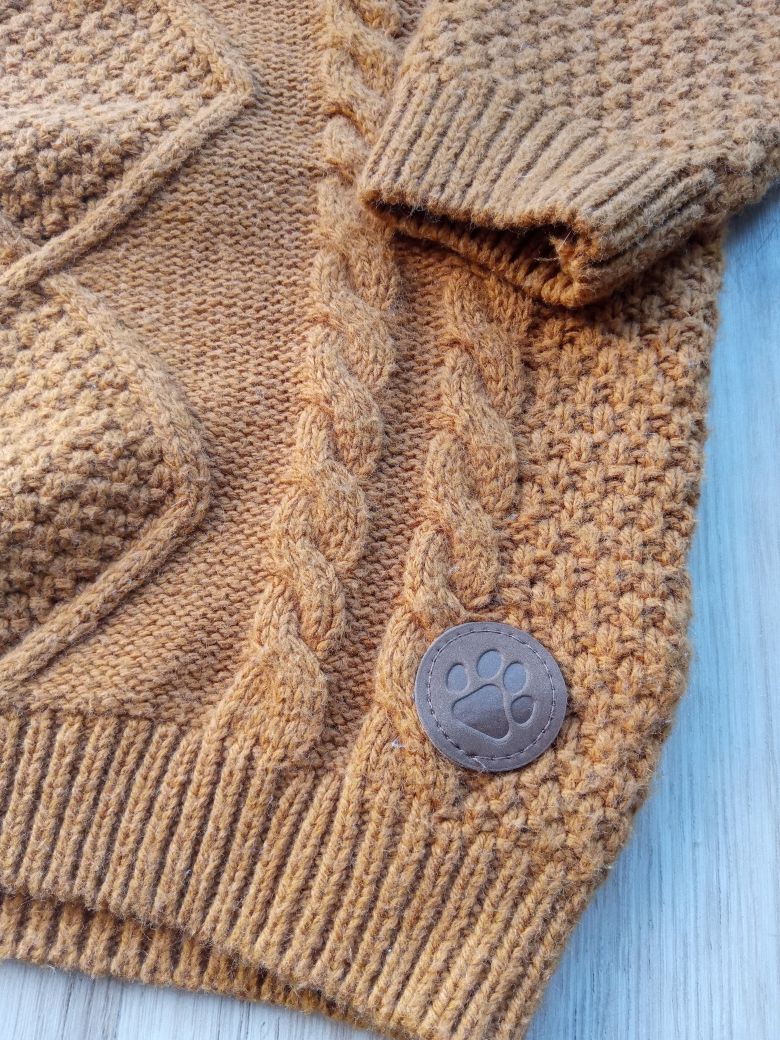 Sweter rudy TAO rozmiar 80