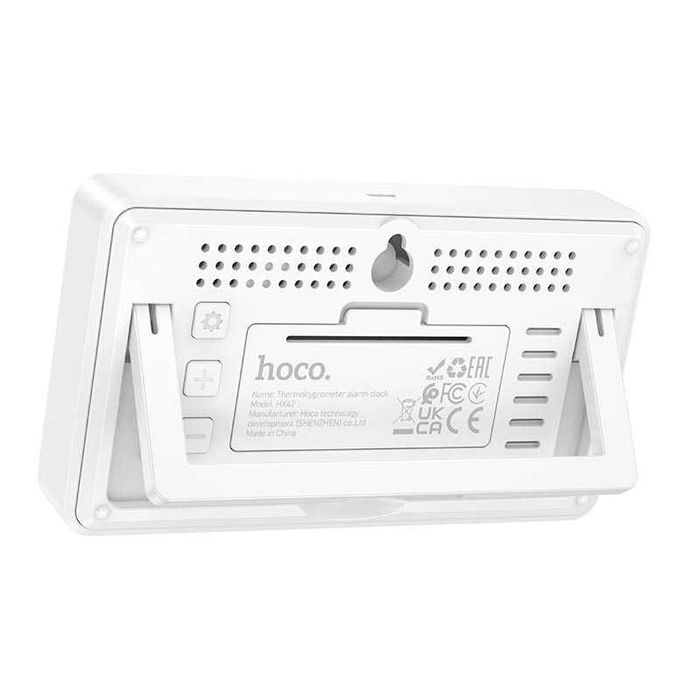 Термогигрометр HOCO HX42 температура, влажность, дата время, будильник