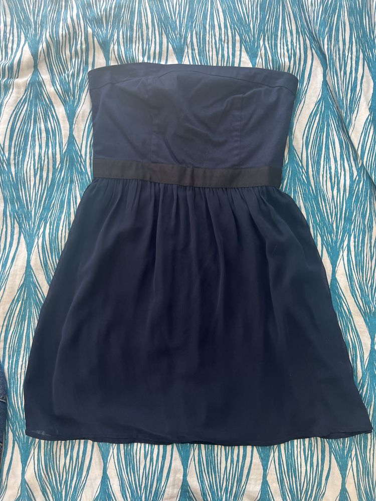 Vestido azul Mango