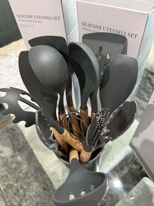 Novo Kit 12 utensilios de cozinha