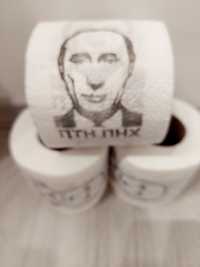 Бумага туалетная с  Путиным