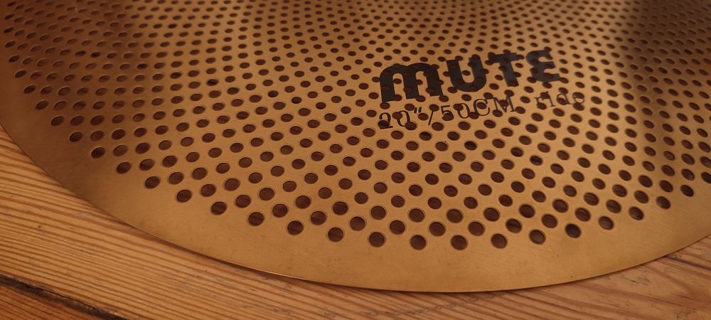 Arborea Mute zestaw cichych talerzy perkusyjnych ride/crash ride/crash