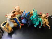 Peluches Pokémon Charizards NOVOS