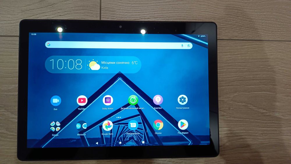 Планшет Lenovo TB-X605L 10 дюймів,з підтримкою сім карт 4G та GPS