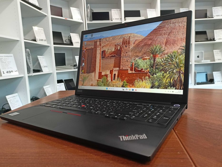 15" Lenovo ThinkPad E15 i5-10gen 16GB 256SSD Klaw Num Win11 Faktura