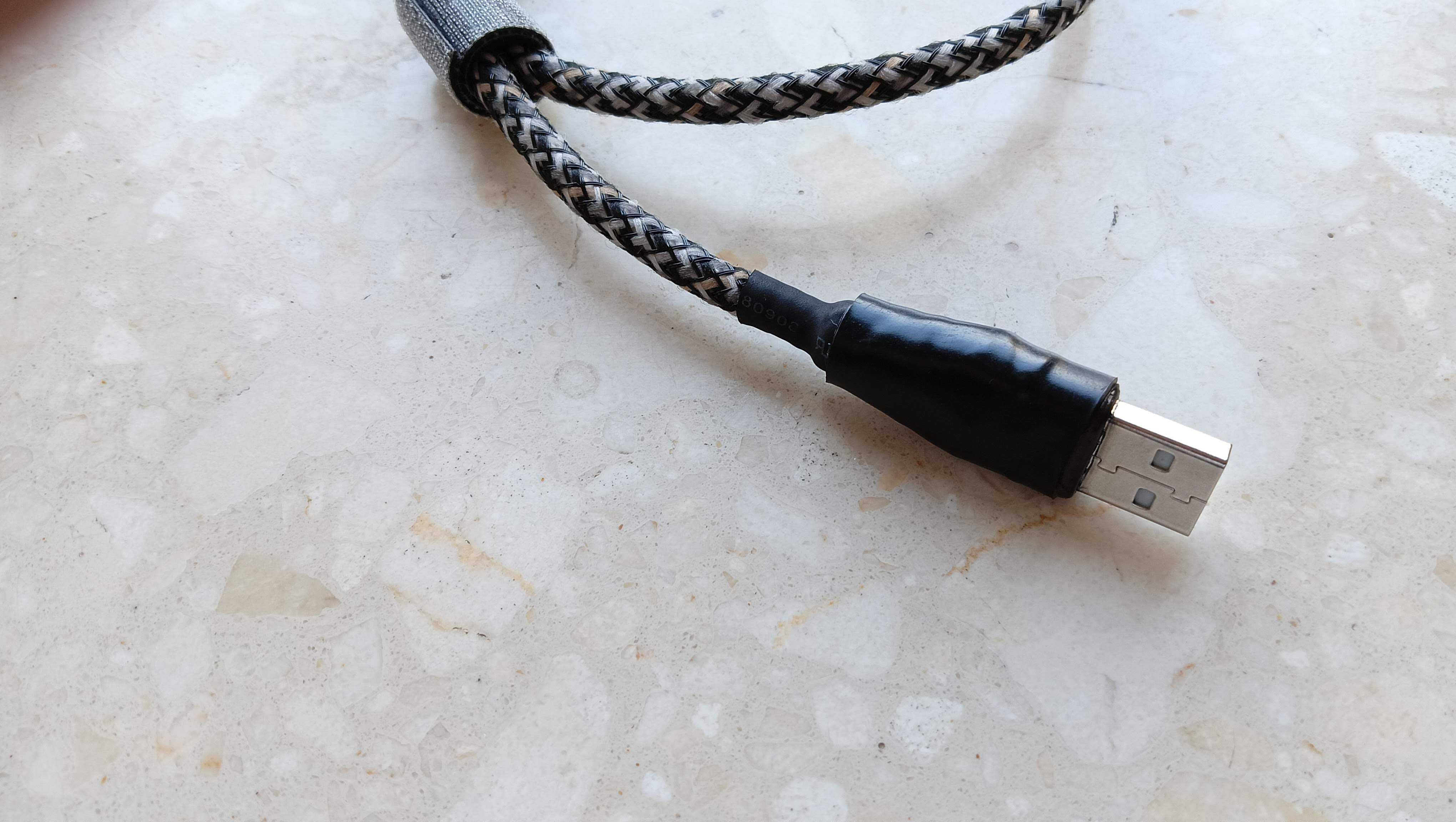 Kabel USB > USB-C 50cm 100%CU Audio [OFC, Ekranowany, HiRes] DIY