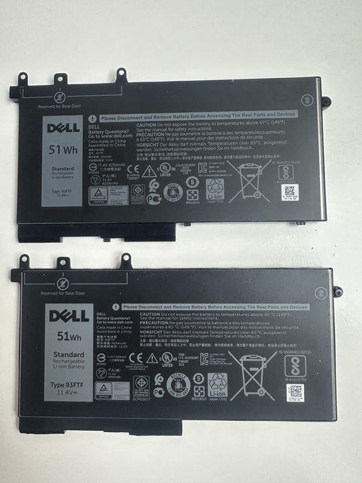 Оригінальна батарея Dell 93FTF