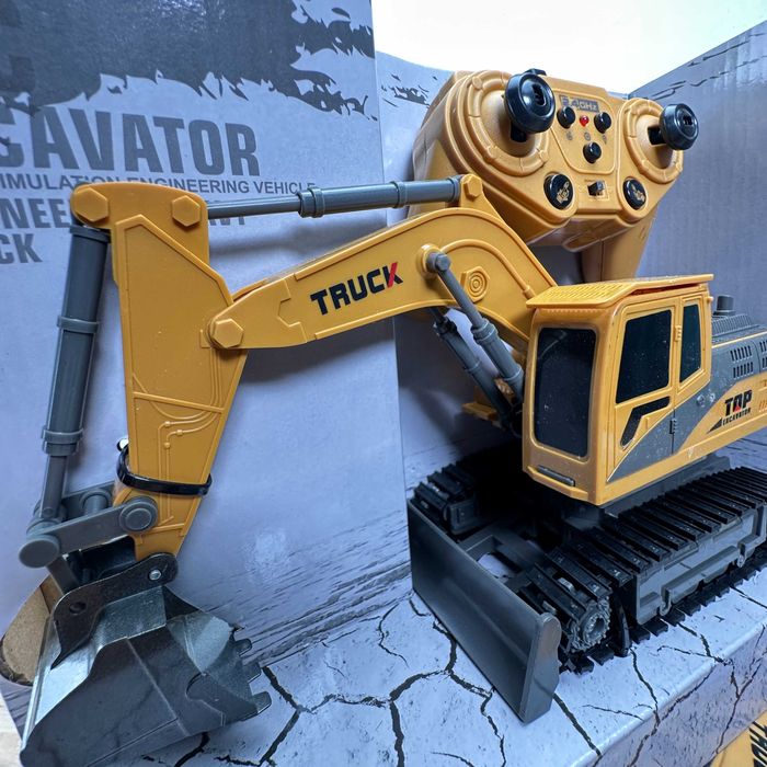 Радіокерований екскаватор TRUCK 169-4A, 2.4GHz, зі звуком і світлом