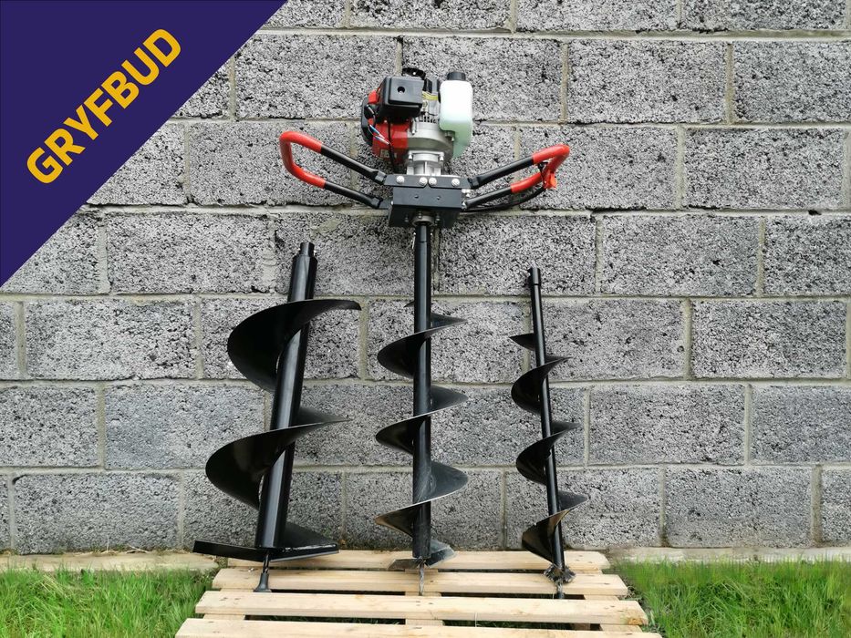 Wypożyczalnia, wynajem; wiertnica glebowa, świder fi 15-30cm Miechów