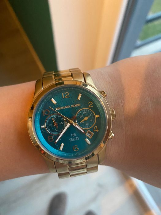 Michael Kors turquoise zegarek