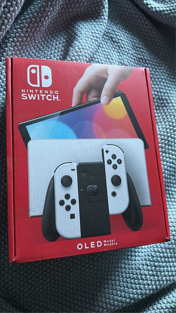 Nintendo Switch Oled - PRAWIE JAK NOWE