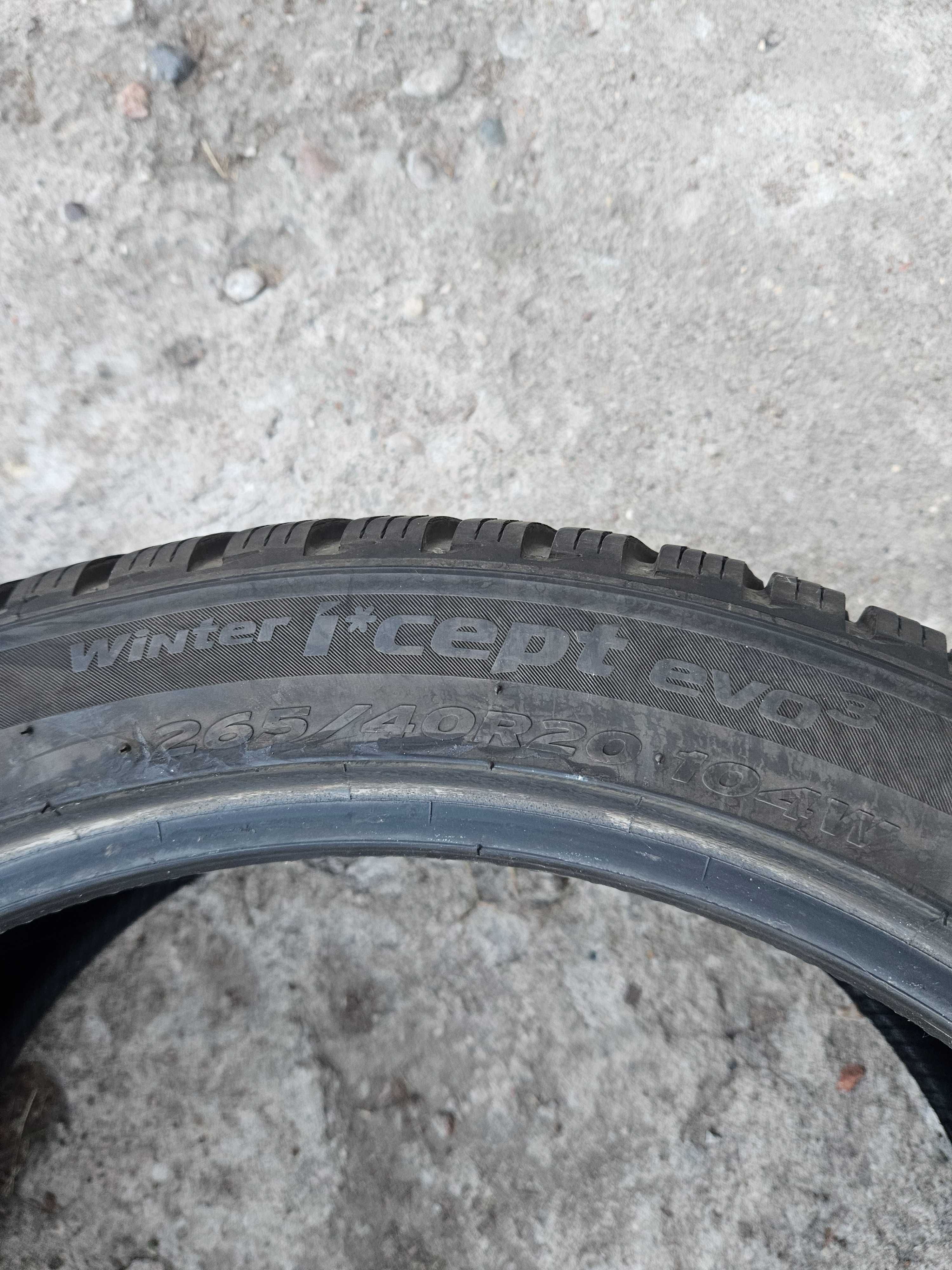 Opony Hankook winter i*cept evo3, 265/40r20 i 295/35r20
