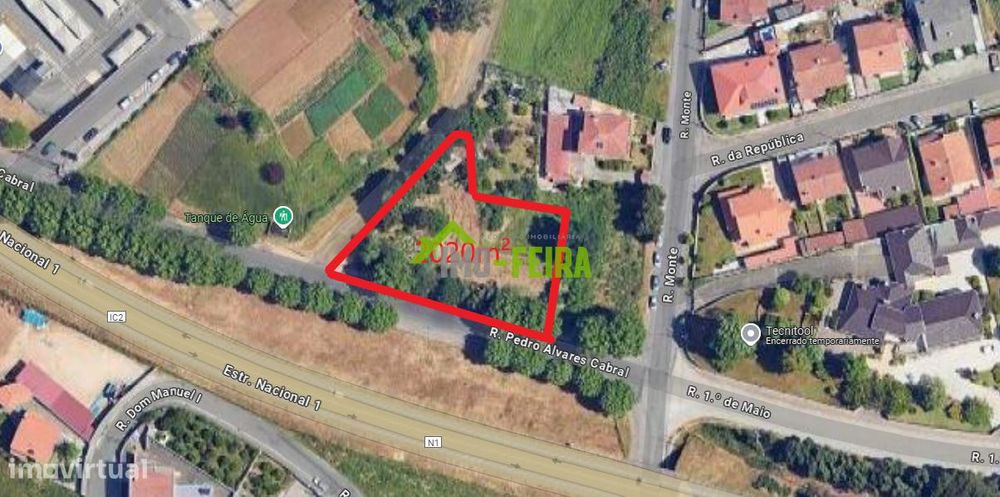 TERRENO 2020M², ARRIFANA, Santa Maria da Feira