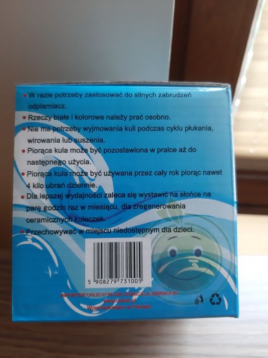 Kula piorąca Eko do prania bez proszku pralka ekologiczna nowa pudełko