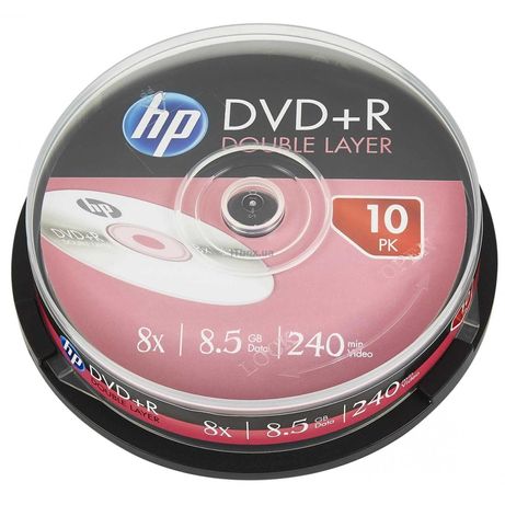 Диски DVD+R DL 8,5GB 2шт. двухслойные для X-Box. И DVD+R 4,7GB
