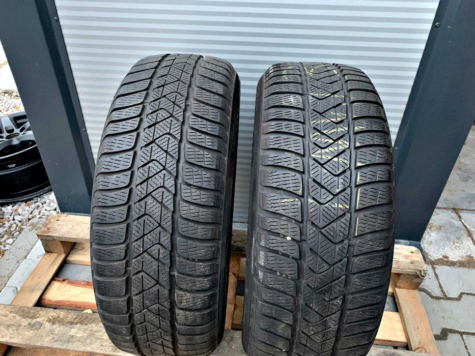 opony zimowe 205/60 r16 PIRELLI bieżnik 5mm 2019rok 2szt. #211