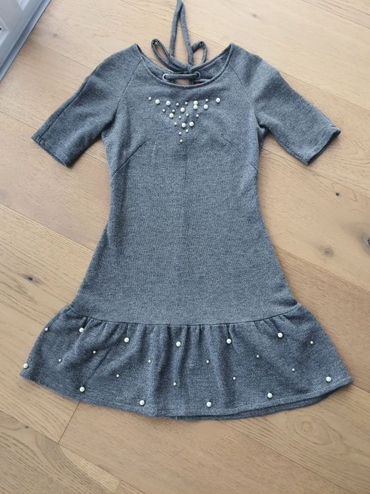 Сукня XS трикотаж з люрексом, плаття