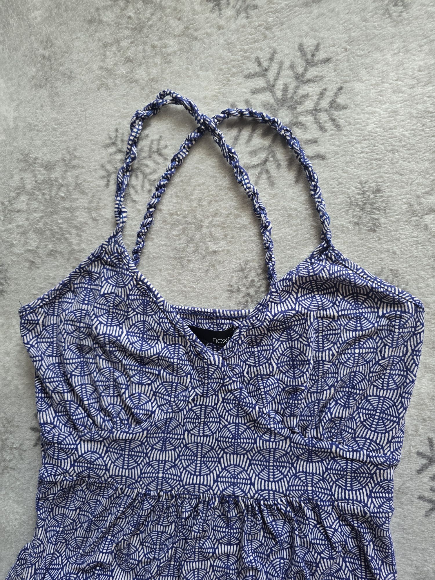 Next sukienka maxi Wiskoza Rozmiar L