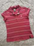 Różowa koszulka polo adidas