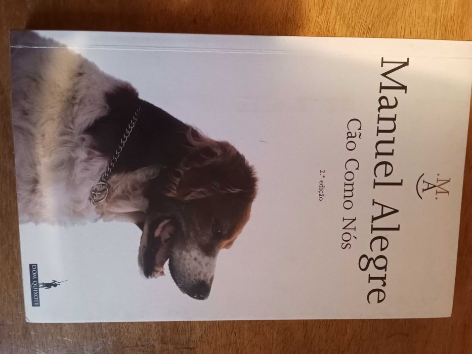 Livro de Manuel Alegre "Cão como nós"