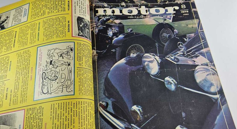 Kompletny tygodnik Motor 1975r Wsk Romet Fiat Shl 126p