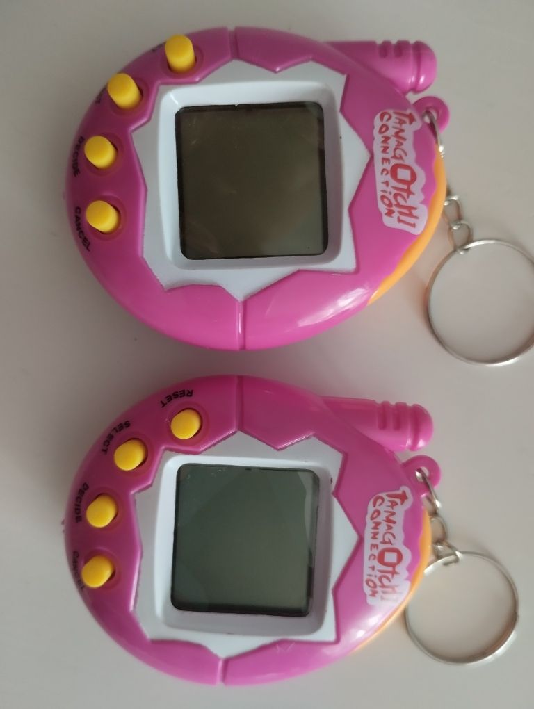 Zestaw 2 tamagotchi różowe